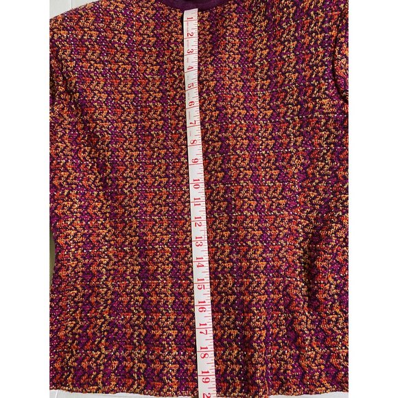 St John 2pc Tweed Jacket/Skirt Suit , Size M. - Picture 3 of 7